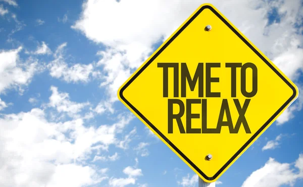 Time to Relax sign — Stock Photo, Image