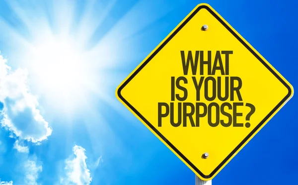 What Is Your Purpose? sign — Stock Photo, Image