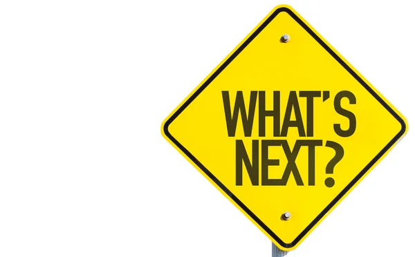 What's Next? teken — Stockfoto