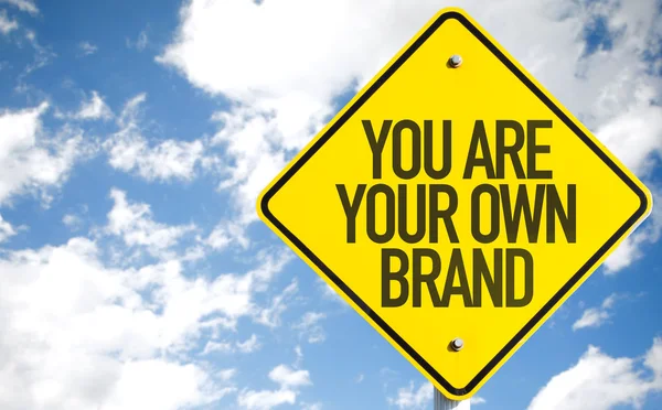 You Are Your Own Brand sign — Stock Photo, Image