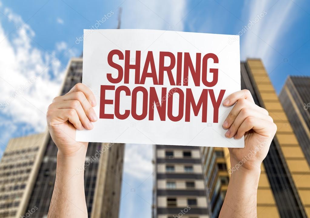 Sharing Economy placard