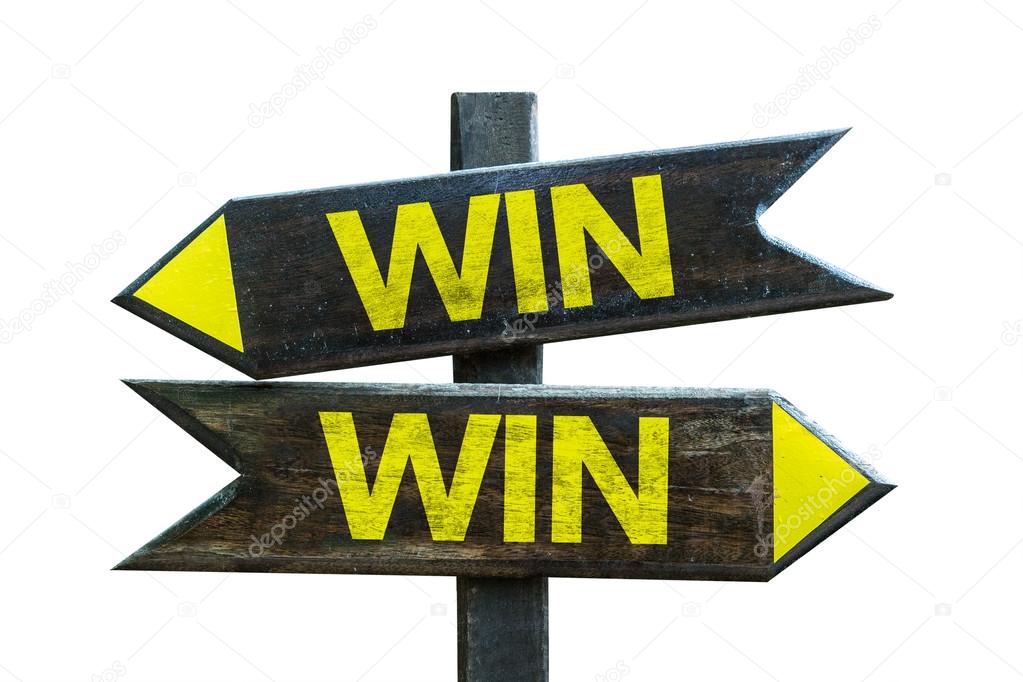 Win Win signpost