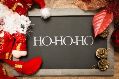 Ho-Ho-Ho Noel kavramsal görüntü