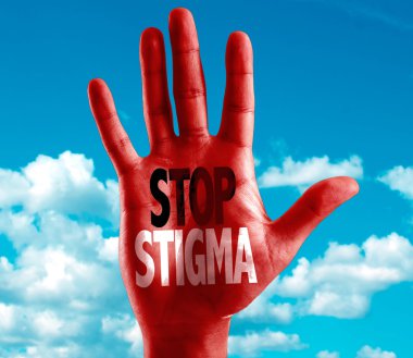 Yandan yazılı Stigma durdurmak