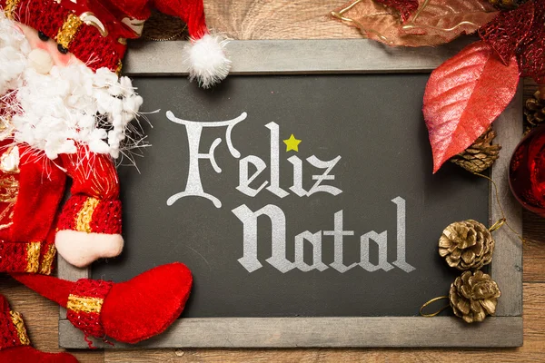 Holiday Blackboard with the text — Stock Photo, Image