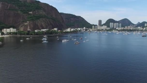 Guanabara Bay in Rio de Janeiro — Stock Video