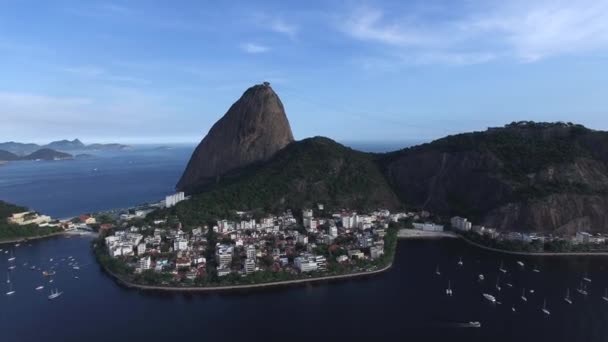 Sockertoppen i rio de janeiro — Stockvideo