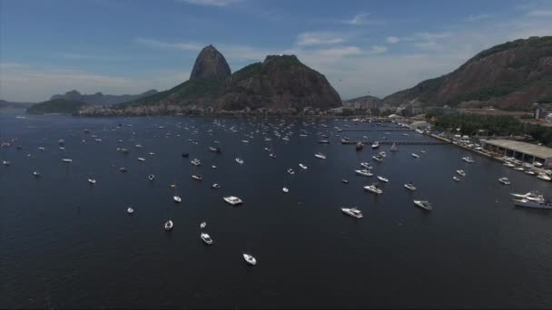 Sugarloaf mountain v rio de Janeiru — Stock video