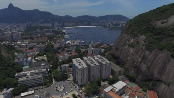 Sugarloaf Mountain in Rio de Janeiro — Stock Video