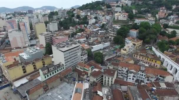 Περιοχή Lapa στο Ρίο de Janeir — Αρχείο Βίντεο