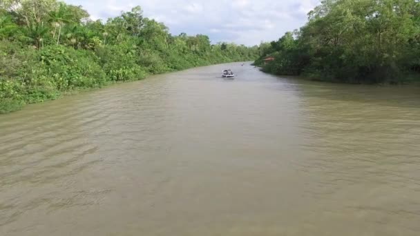 Rivière à Belem do Para, Brésil — Video