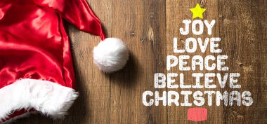 Barış sevgi sevinç inanıyorum Noel
