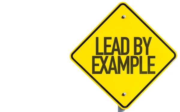 Lead By Example sign — Stock Photo, Image