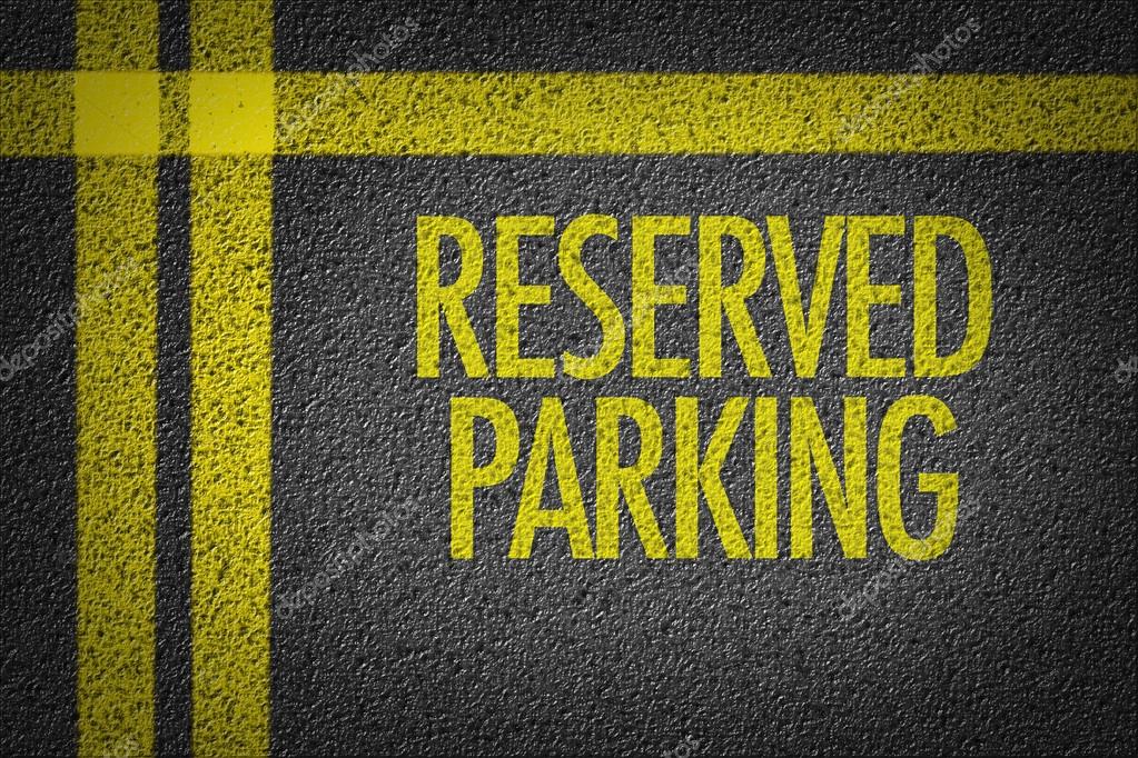Reserved Parking in a retail parking lot — Stock Photo © gustavofrazao