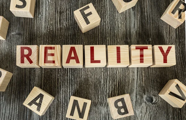 Wooden Blocks with the text — Stock Photo, Image