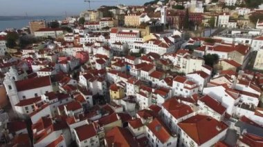 Alfama, Lizbon, havadan görünümü