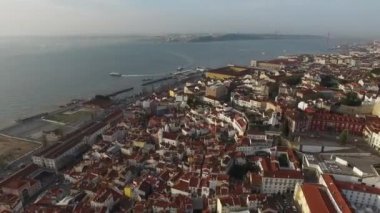 Alfama, Lizbon, havadan görünümü