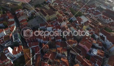 Alfama, Lizbon, havadan görünümü