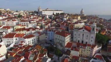 Alfama, Lizbon, havadan görünümü