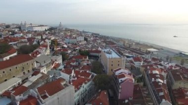 Alfama, Lizbon, havadan görünümü