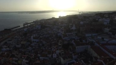 Alfama Lizbon manzarası