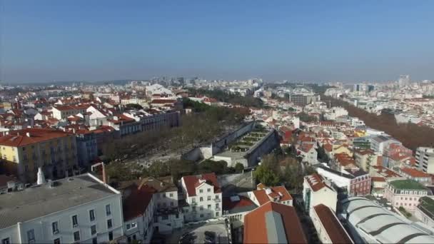 Bairro Alto i Lissabon — Stockvideo