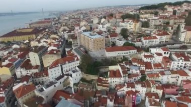 Alfama, Lizbon, havadan görünümü