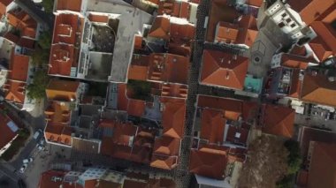 Cascais kaldırım Üstten Görünüm