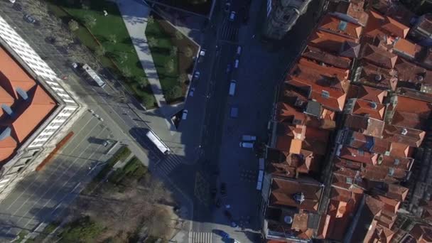 Torre dos Clerigos no Porto — Vídeo de Stock