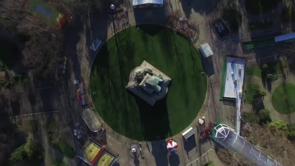 Rotunda da Boavista no Porto — Vídeo de Stock