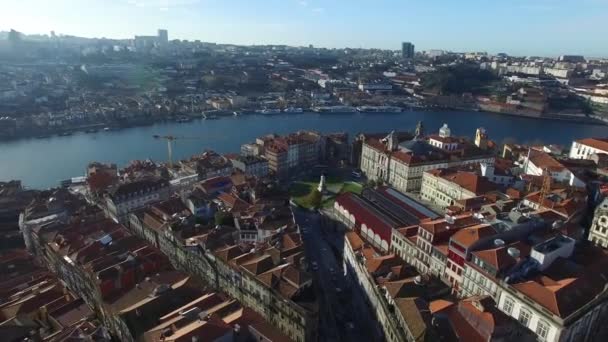 Porto-katedralen i Portugal — Stockvideo