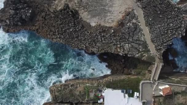 Hacer boca Inferno, Cascais — Vídeo de stock