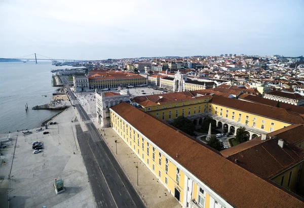 Plaza del Comercio en Lisboa — Foto de Stock