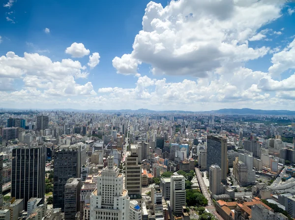 Banespa budynek w sao paulo — Zdjęcie stockowe