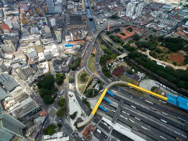 Dom Pedro II Bus Station in Sao Paulo — Stock Photo, Image