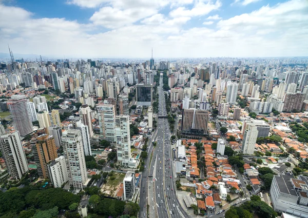 Sao Paulo durante el día, Brasil — Foto de Stock