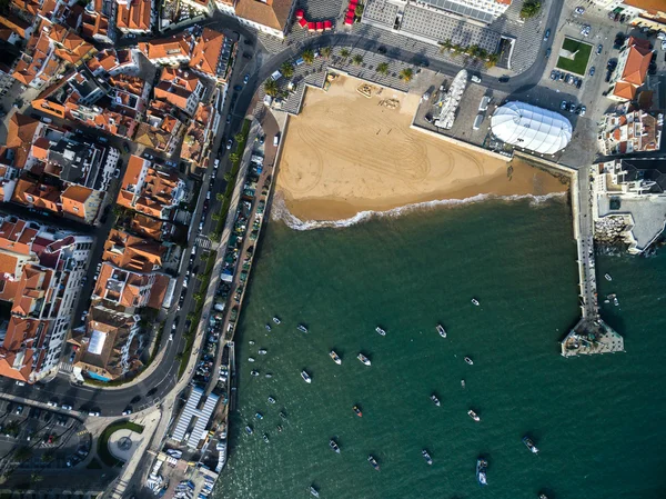 Praia durante o dia, Cascais — Fotografia de Stock