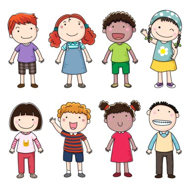 Mutlu çocuk koleksiyonu