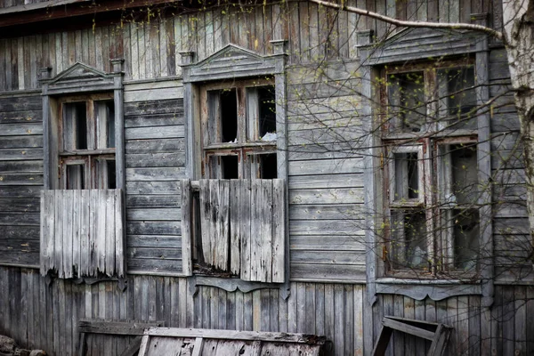 Oud Huis Zomer Het Platteland — Stockfoto