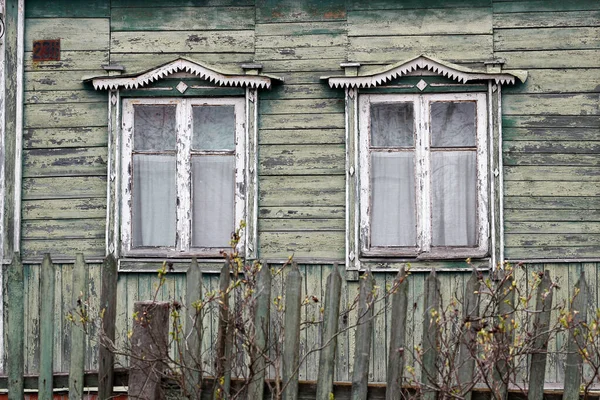 Старый Дом Летом Сельской Местности — стоковое фото