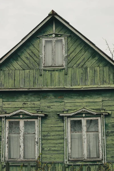 Старый Дом Летом Сельской Местности — стоковое фото