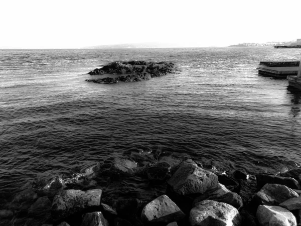 Kayalık bir sahil manzarası - Lysaker