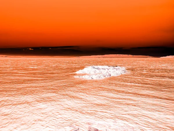 Kayalık bir sahil manzarası - Lysaker