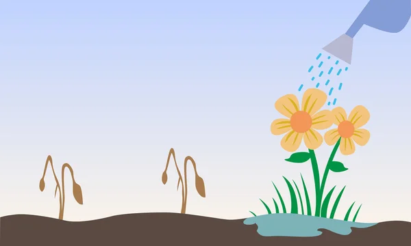 Seçme çiçek kuru Bahçe Sulama