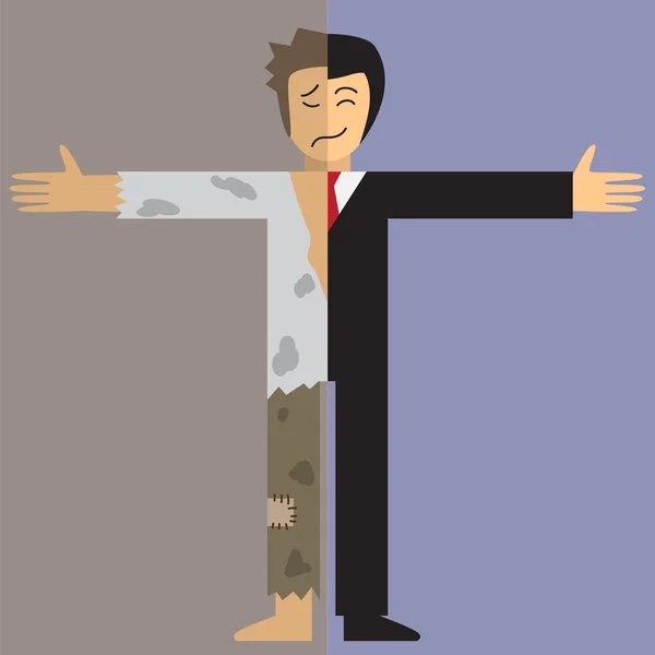 Adam zengin fakir karşısında insanlar