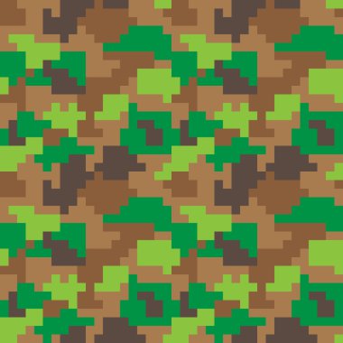 Desen piksel sanat sorunsuz kamuflaj