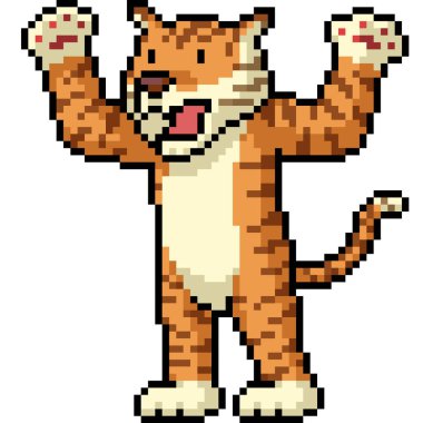 Piksel kaplan sanatı, gözdağı veren, soyutlanmış bir arka plan.