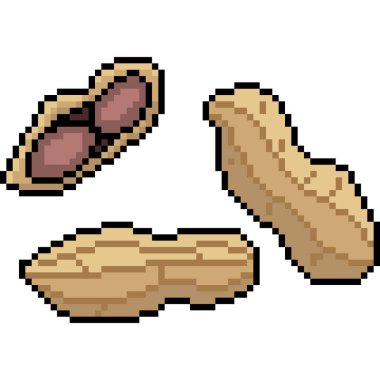 Bezelyeli fındıklı yiyeceklerin pikseli.