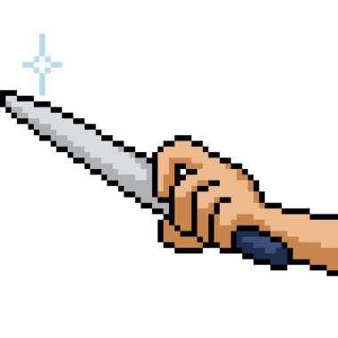 Bıçak keskin kesme tekniği, izole edilmiş arka plan.