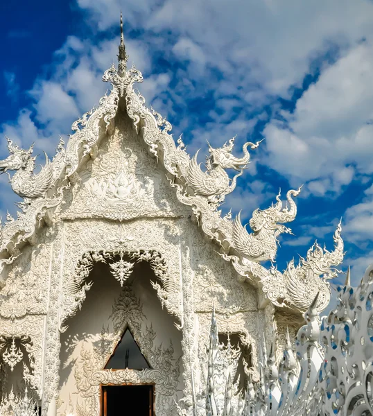 Wat Rong Khun "Templo branco " — Fotografia de Stock